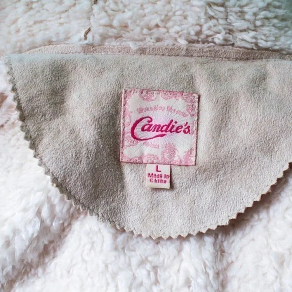 Candies coat Large Juniors Suede coat